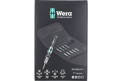 Набор бит WERA с битодержателем WE-135938