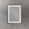 Зеркало BelBagno SPC-KRAFT-600-800-SENS-NERO 60x80 см сенсорный выключатель, черный