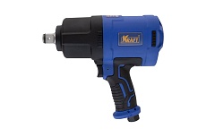 Пневматический ударный гайковерт Kraft 3/4 2450 н.м., в кейсе с головками KT 707015