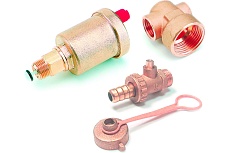 Комплект COMAP серия 9828K для окончания коллектора наружная резьба 1/2" 982858