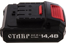 Аккумулятор литий-ионный Li-Ion 2 Ач для ДА-14,4Л,ДА 14,4ЛК Ставр 9090214008