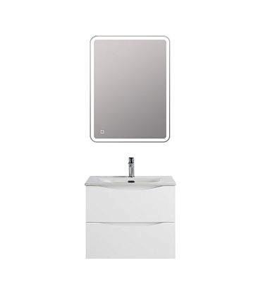Мебель для ванной BelBagno Marino-Cer-N 60 см Bianco Lucido