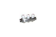 Квартирный коллектор Sanext ВР 1&quot;х 2 контура НР 3/4&quot; евроконус 8112
