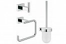 Набор аксессуаров для ванной комнаты Grohe Essentials Cube 40757001