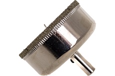Коронка с центрирующим сверлом по стеклу и керамике (68х55 мм) Vertextools 336-68-55