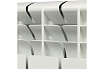 Алюминиевый радиатор Rommer Plus 200 10 секций RAL9016 89991