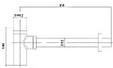 Сифон для раковины AQUAme AQM7010CR хром