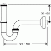 Сифон для раковины Hansgrohe 53010000