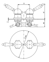 Смеситель для душа Rav Slezak Labe L086K