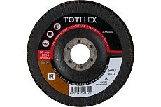 Круг лепестковый торцевой STANDARD 2 (125x22.2 мм; Р40) TOTFLEX 4631148128125