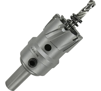 Коронка по металлу HM (44х28 мм; хвостовик 13 мм; комплект) D.BOR HS-HM-28-044-T