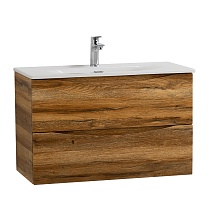 Тумба с раковиной BelBagno Marino-Cer-Mini 90 см Rovere Rustico