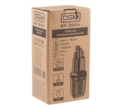 Насос вибрационный Dgm BP-300V