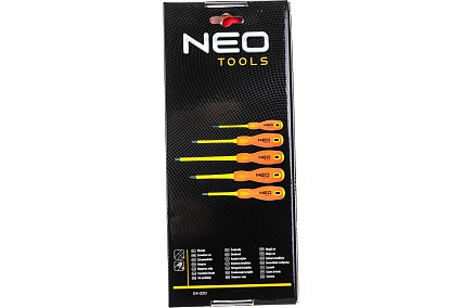 Набор отверток Neo Tools 1000 В 5 шт 04-220