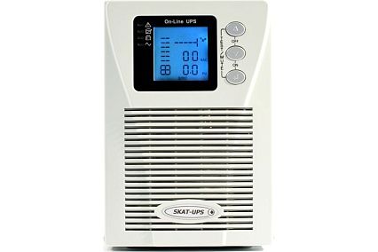 Источник бесперебойного питания Источник бесперебойного питания Skat -UPS 1000 24V 220В 50/60Гц, 800Вт, 2 АКБ, внешние, On-Line, синусоида 491