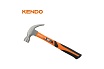 Молоток-гвоздодер KENDO с фибергласовой рукояткой, 340 гр 25105
