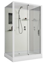 Душевая кабина Niagara Standart ST120/90/15Q/BK 120x90 стекло прозрачное, без крыши, без г/м