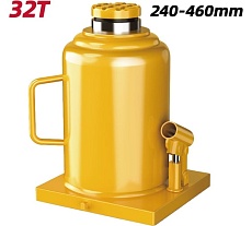 Домкрат бутылочный гидравлический 32т DQ71032 (высота подъема 260-430мм) Deli 130448