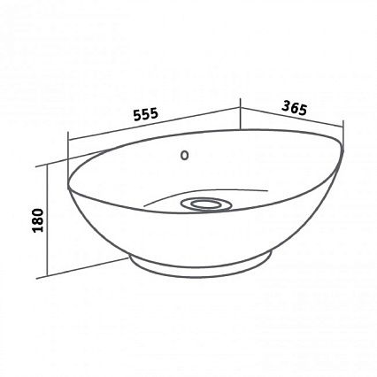 Тумба со столешницей Руно Мальта 70 см