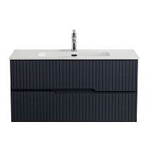 Тумба с раковиной Cezares Duet-N 100 см Grafito