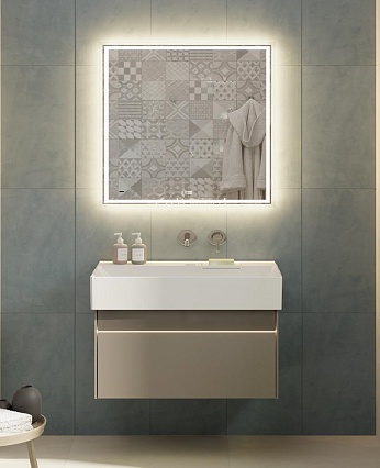 Тумба с раковиной Kerama Marazzi Logica 90 см 2 ящика