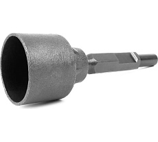 Насадка для отбойного молотка для забивания труб, диаметр 80 мм НЕХ-30 Messer 33-33-104