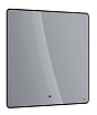 Зеркало Lemark Mioblack 90x80 см LM90ZM-black с подсветкой, антипар