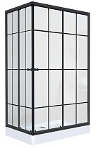 Душевой уголок Niagara Nova NG-0120-14 120x80 прозрачный, черный