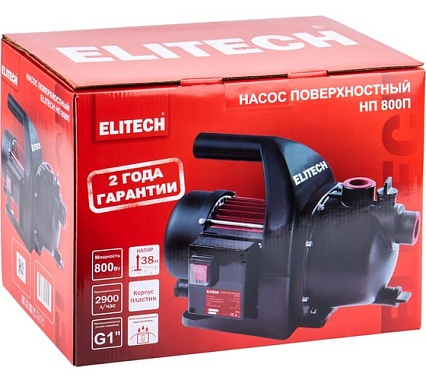 Насос Elitech НП 800П 205643