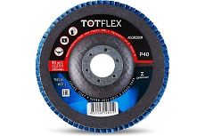 Круг лепестковый торцевой AGGRESSOR 2 (125x22 мм; Z; P40) TOTFLEX 4631148128019