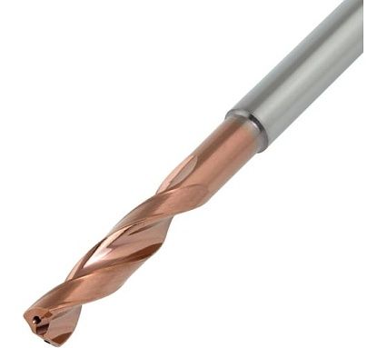 Сверло AHNO 3.5 мм, твердосплавное, 3D, с подводом СОЖ, SP-X801030350, VHM, по стали, чугуну, нерж. и жаропроч.стали ah00177