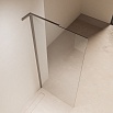 Душевая перегородка Vincea Волк-Ин (Walk-In) VLSW-1H110CLGM 110x200 вороненая сталь, прозрачное