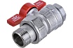 Шаровой кран Gekon ручка-бабочка, 3/4" вн-американка GK 559 34