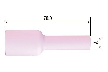 Сопло керамическое газовая линза №6L (2 шт; 10 мм) для FB TIG 17-18-26 Fubag FB54N16L