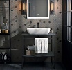 Раковина Kerama Marazzi Plaza 55 см накладная, с отверстием под смеситель PLR.wb.55.1