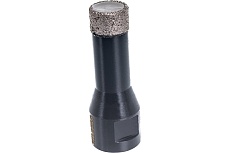 Коронка алмазная с воском по керамике и керамограниту Super Hard (16 мм; M14) Hilberg HH616