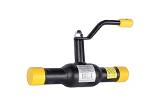 Шаровой стальной кран БРОЕН балломакс кшт для теплоснабжения с/с dn 25 pn 40 с рукояткой RQLAGL0BKUBBE4