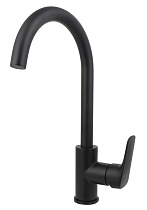 Смеситель для кухни Aquatek Вега AQ1082MB черный матовый