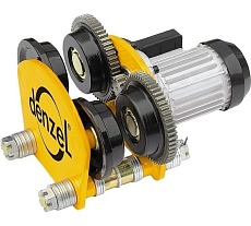 Электрокаретка для тельфера Denzel 1 т, 90 Вт 520205