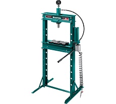 Гидравлический пресс Kraftool PMD-20 с гидронасосом и пневмоприводом, 20 т 43473-20
