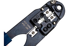 Клещи для обжима коннектеров Electraline RJ45 8P8C и RJ11 6P4C 500303