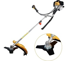 Бензиновый триммер Тундра Easy-start, леска/нож, 52 см3, 2.3 л.с., в двух коробках 5513386