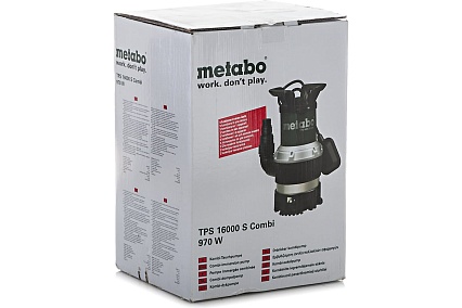 Погружной насос для чистой и грязной воды Metabo TPS 16000 S Combi 0251600000