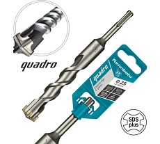 Бур Quadro (25x210 мм; SDS-plus) RENNBOHR 512521