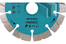 Диск алмазный отрезной Revolution 125х22.23х12 мм Hilberg HMR802