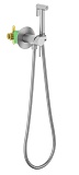 Смеситель Timo Saona 2338/13SM с гигиеническим душем, никель