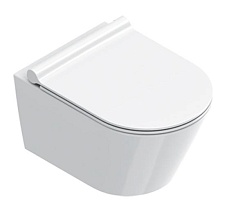 Подвесной унитаз Catalano Zero 0111500001 безободковый, белый глянец