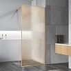 Душевая перегородка Vincea Walk-In VSW-1HP120GWBG 120x200 брашированное золото, золотые нити