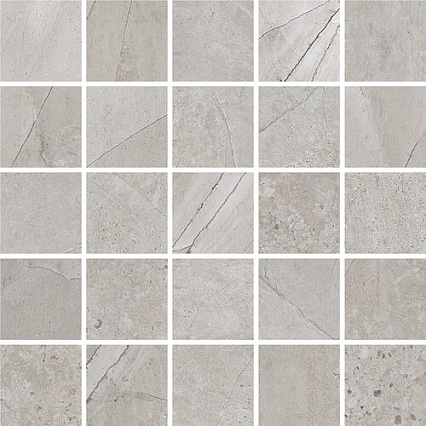 Мозаика Kerranova Marble Trend Limestone 30,7x30,7 см, K-1005/SR/m14/307x307x10