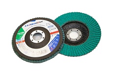 Круг лепестковый торцевой КЛТ 1, 125x22.23 мм, цирконий, P60 CARBODISK Н0160436 00-00016184